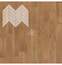 Паркет Елка Французская Lab Arte Chevron Дуб Селект Прозрачное масло 600/475х125х14/3/45°