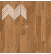 Паркет Елка Французская Lab Arte Chevron Дуб Селект Солид лак 600/510х90х14/3/45°