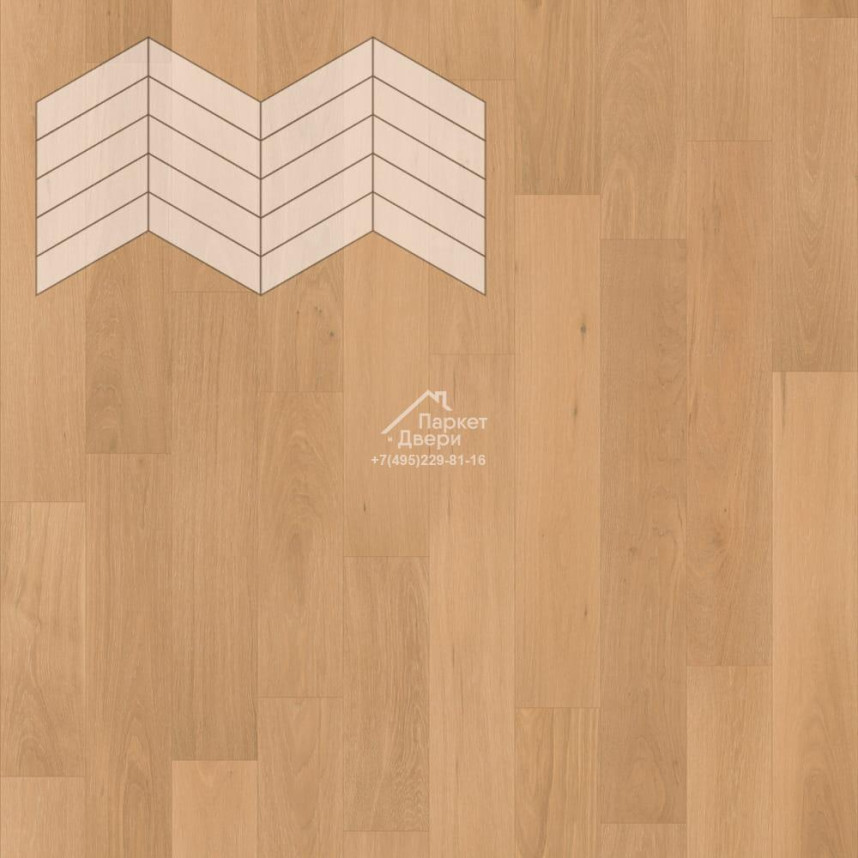 Паркет Елка Французская Lab Arte Chevron Дуб Селект Флора лак 400/348х90х14/3/60°