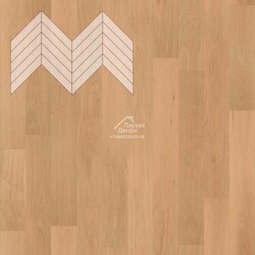 Паркет Елка Французская Lab Arte Chevron Дуб Селект Флора лак 600/510х90х14/3/45°
