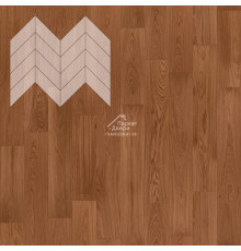 Паркет Елка Французская Lab Arte Chevron Дуб Селект Хани лак 600/450х150х14/3/45°