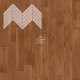 Паркет Елка Французская Lab Arte Chevron Дуб Селект Хани лак 600/510х90х14/3/45°