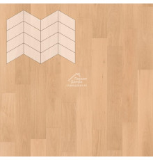 Паркет Елка Французская Lab Arte Chevron Дуб Селект Шёлк лак 400/313х150х14/3/60°