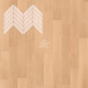 Паркет Елка Французская Lab Arte Chevron Дуб Селект Шёлк лак 600/490х110х14/3/45°