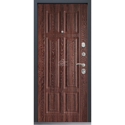 Дверь входная COMMANDDOORS Prime Line Браун