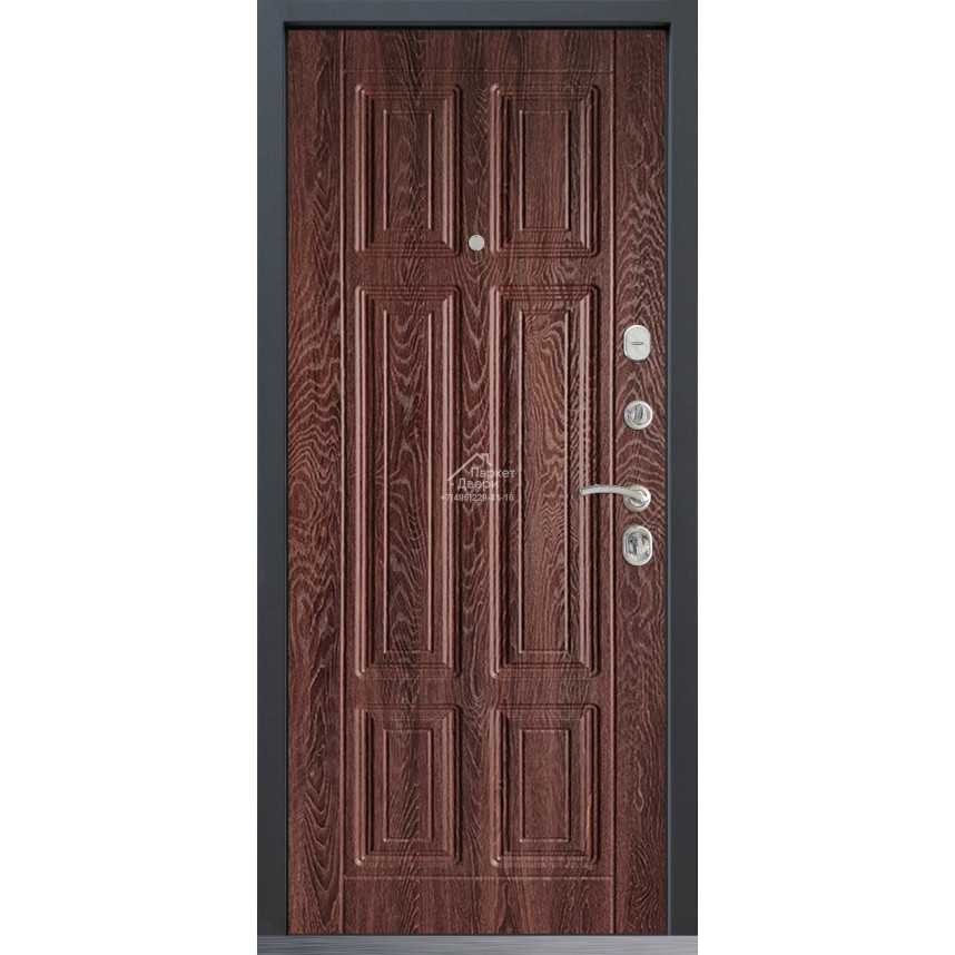 Дверь входная COMMANDDOORS Prime Line Браун-16