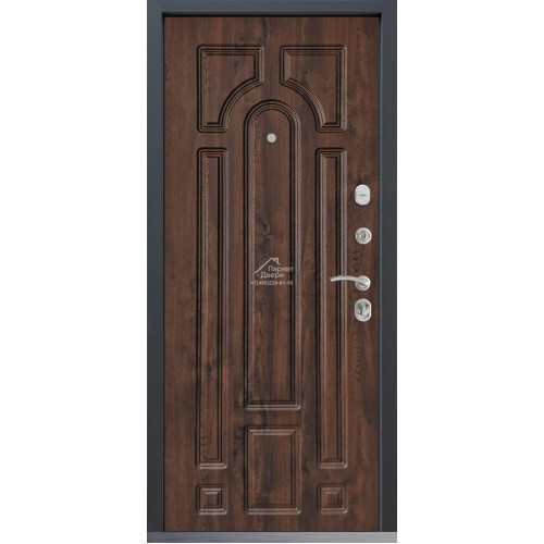 Дверь входная COMMANDDOORS Prime Line Браун