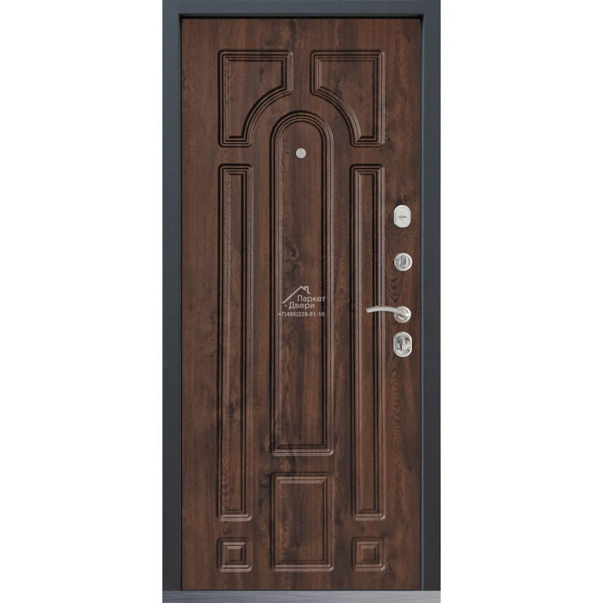 Дверь входная COMMANDDOORS Prime Line Браун-22