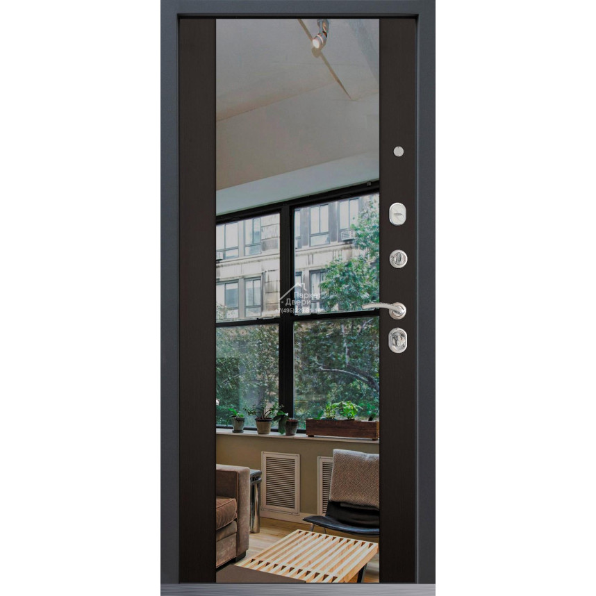 Дверь входная COMMANDDOORS Prime Line Браун-2