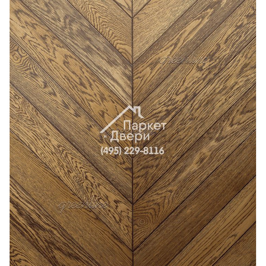Паркет Французская ёлка Greenline Deluxe 122 верона