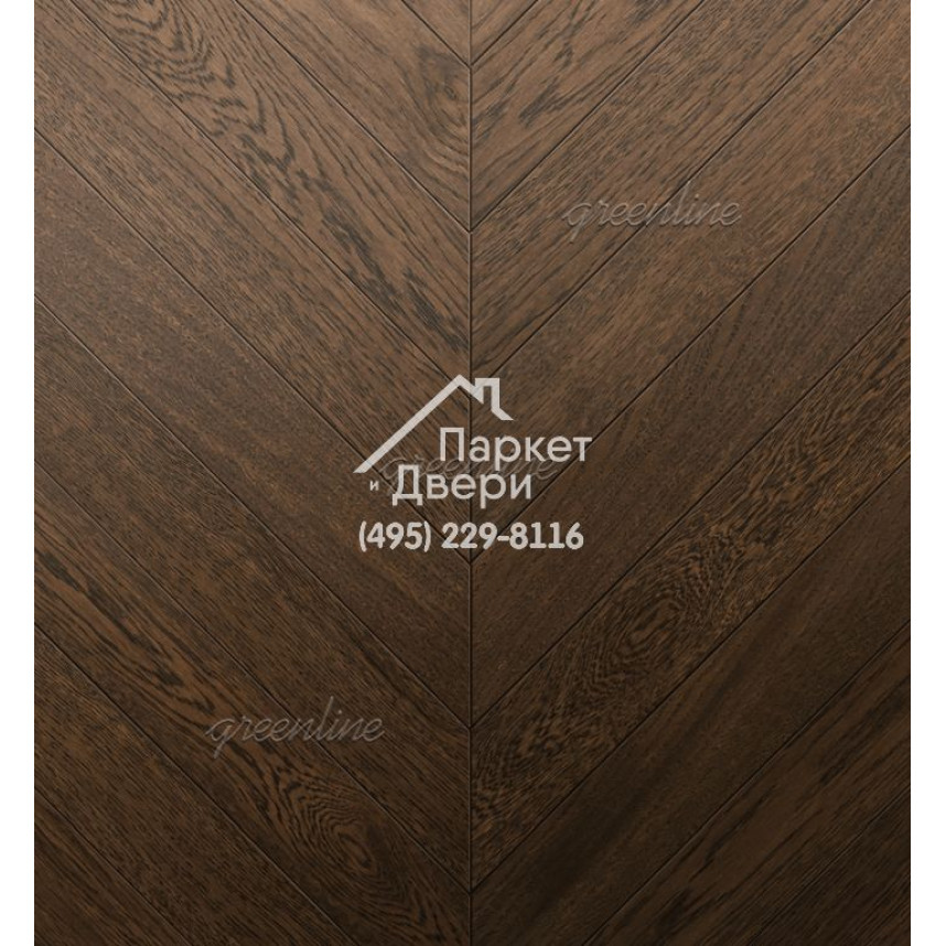 Паркет Французская ёлка Greenline Deluxe 134 кастельон-1