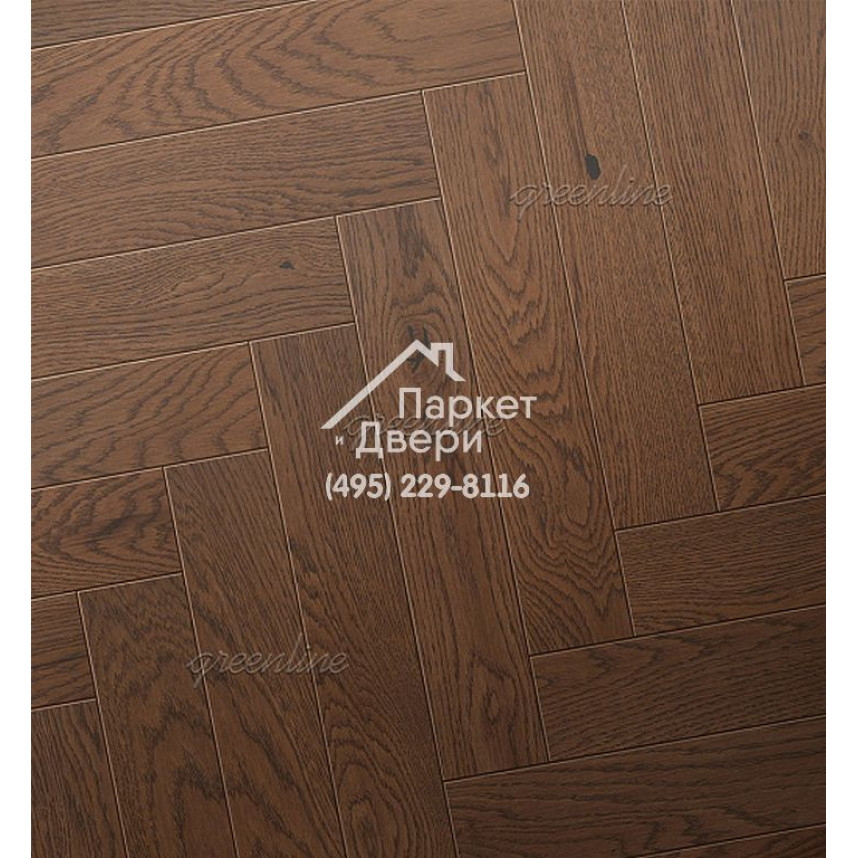 Паркет Английская ёлка Greenline Extra 703 дуб триумф-2