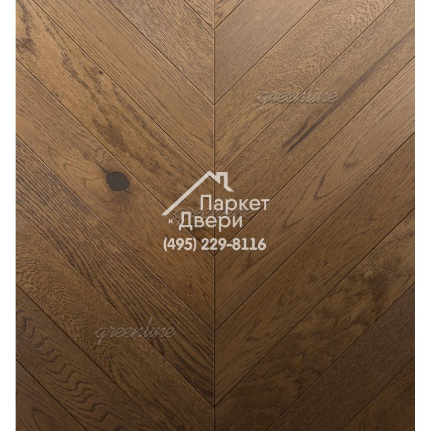 Паркет Французская ёлка Greenline Village 114 мурано вилладж