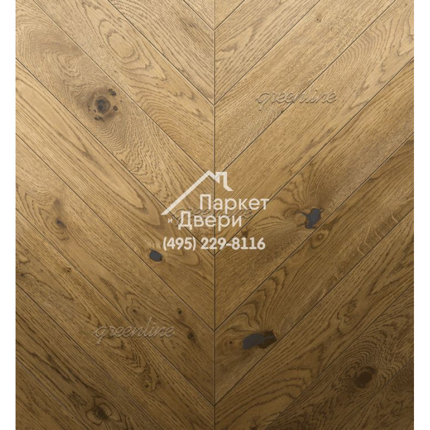 Паркет Французская ёлка Greenline Village 141 майорка вилладж