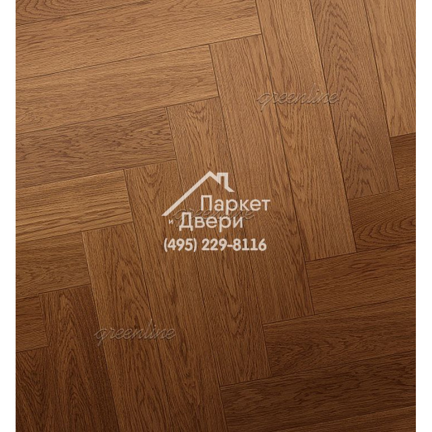 Паркет Английская ёлка Greenline Deluxe 125 севилья-1