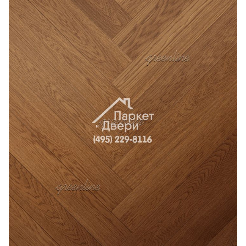Паркет Английская ёлка Greenline Deluxe 125 севилья-2