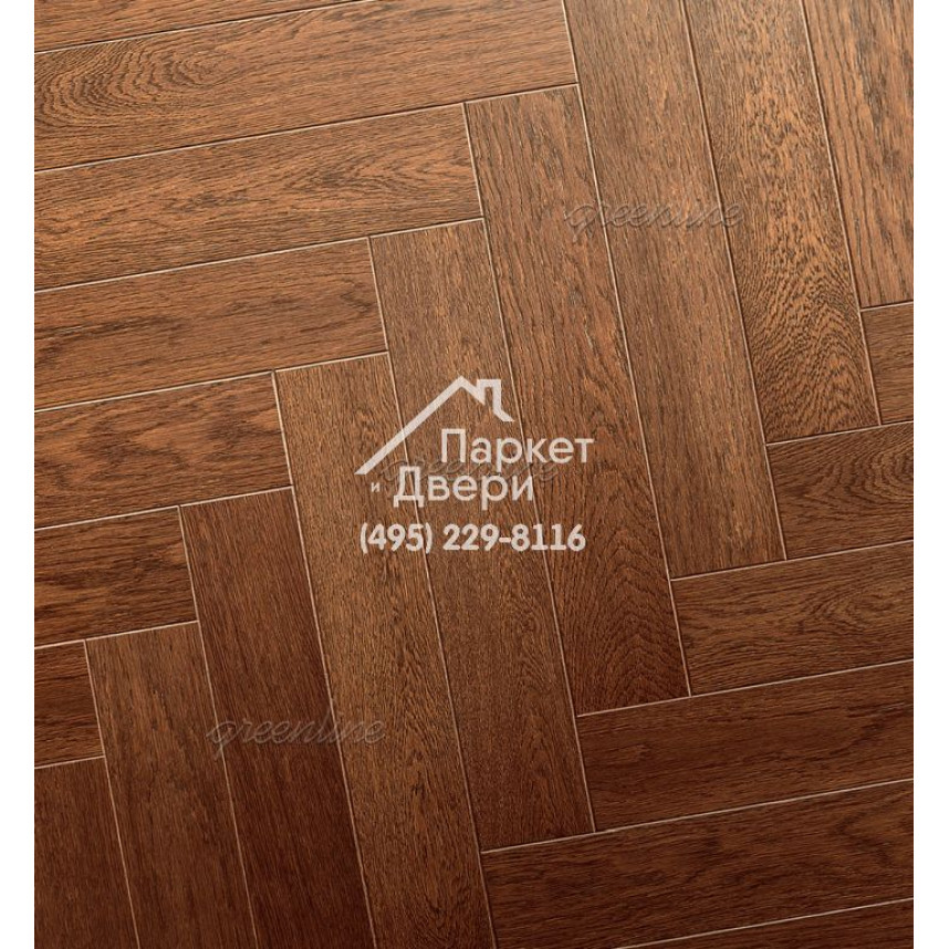 Паркет Английская ёлка Greenline Deluxe 141 майорка