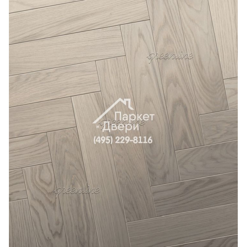 Паркет Английская ёлка Greenline Deluxe 133 асти