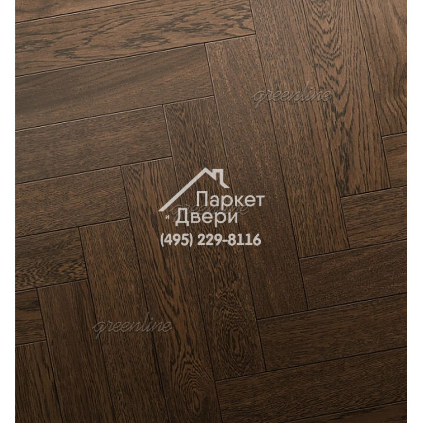Паркет Английская ёлка Greenline Deluxe 134 кастельон-2