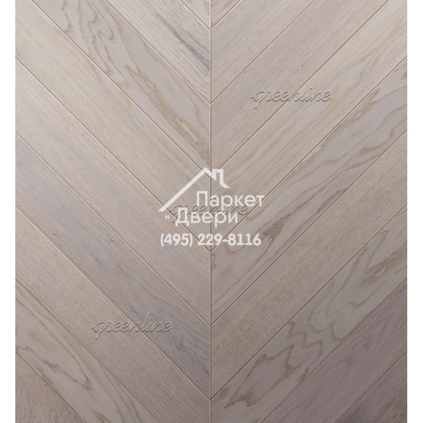 Паркет Французская ёлка Greenline Matt 401 неман
