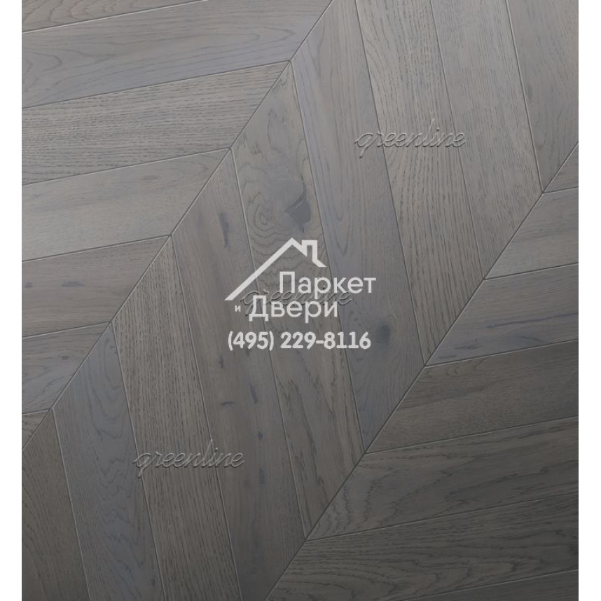 Паркет Французская ёлка Greenline Matt 404 рубикон-1