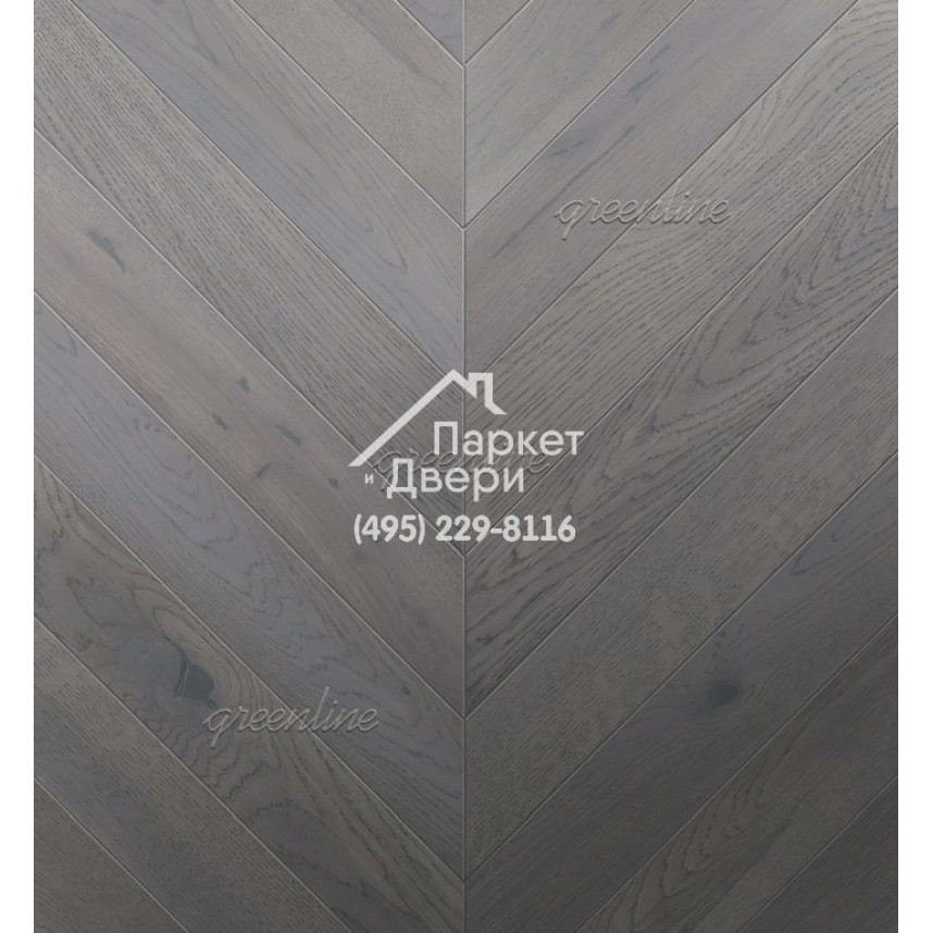 Паркет Французская ёлка Greenline Matt 404 рубикон