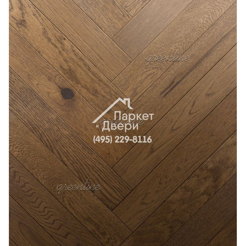 Паркет Английская ёлка Greenline Village 114 мурано вилладж-1