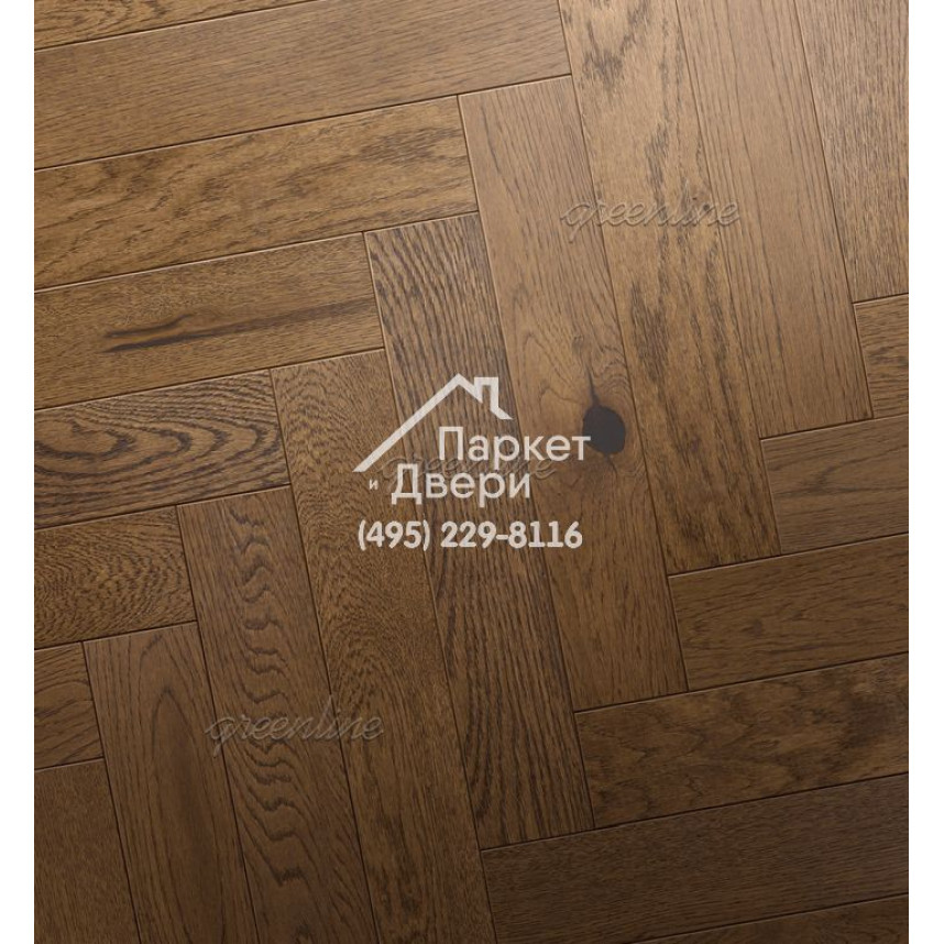 Паркет Английская ёлка Greenline Village 114 мурано вилладж