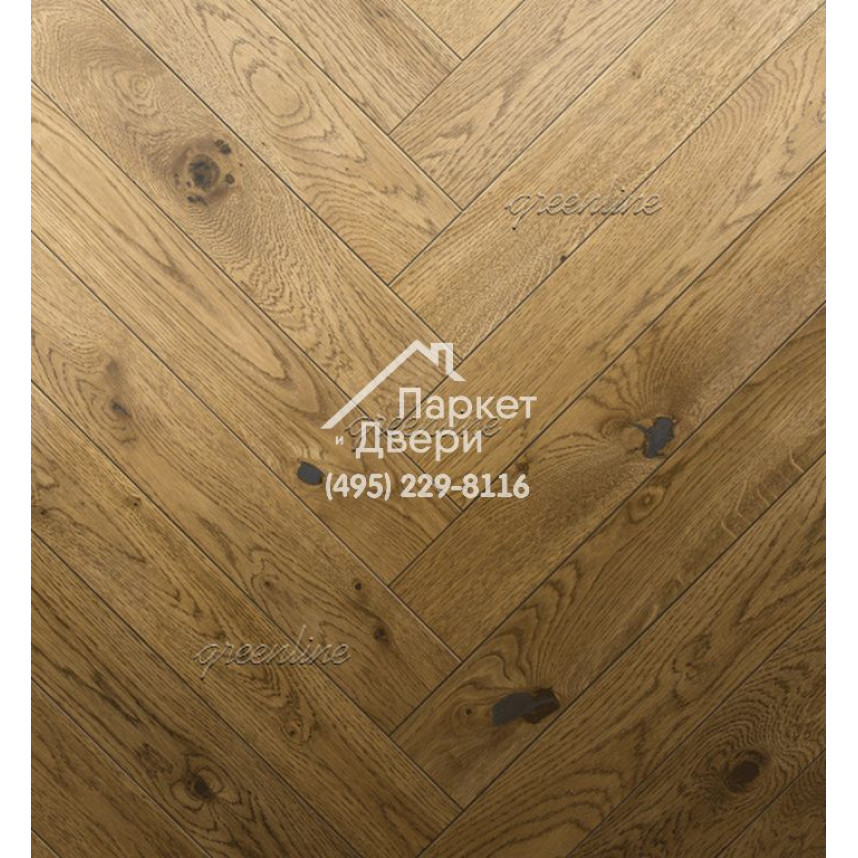 Паркет Английская ёлка Greenline Village 141 майорка вилладж-2