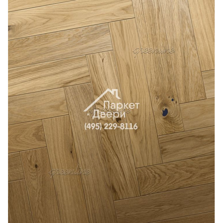 Паркет Английская ёлка Greenline Village 150 равенна вилладж