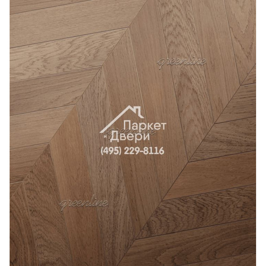 Паркет Французская ёлка Greenline Lux 313 карелия-1