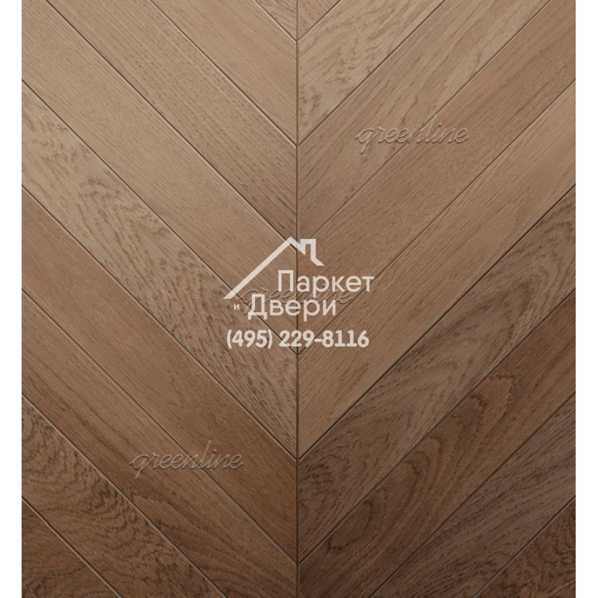 Паркет Французская ёлка Greenline Lux 313 карелия