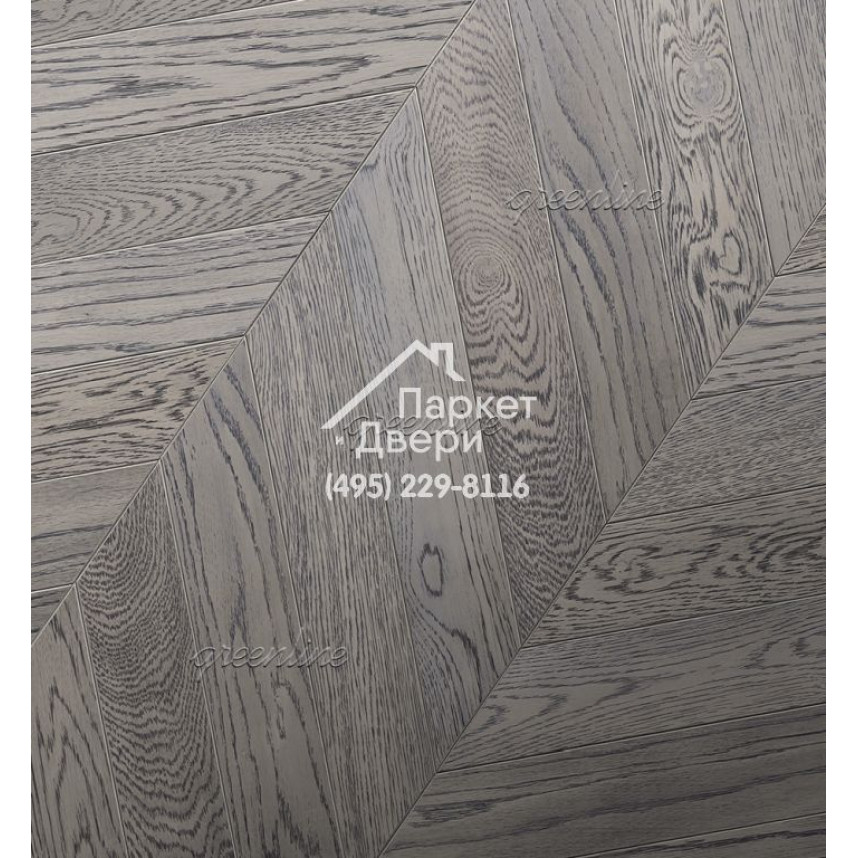 Паркет Французская ёлка Greenline Lux 318 кашир-1