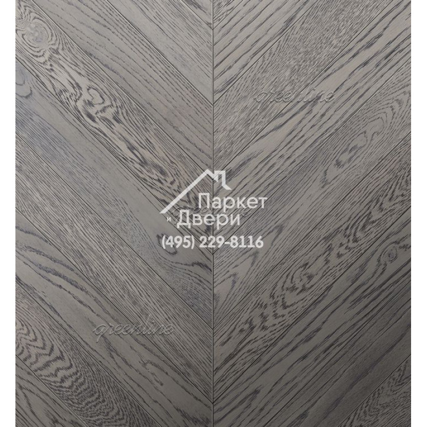 Паркет Французская ёлка Greenline Lux 318 кашир