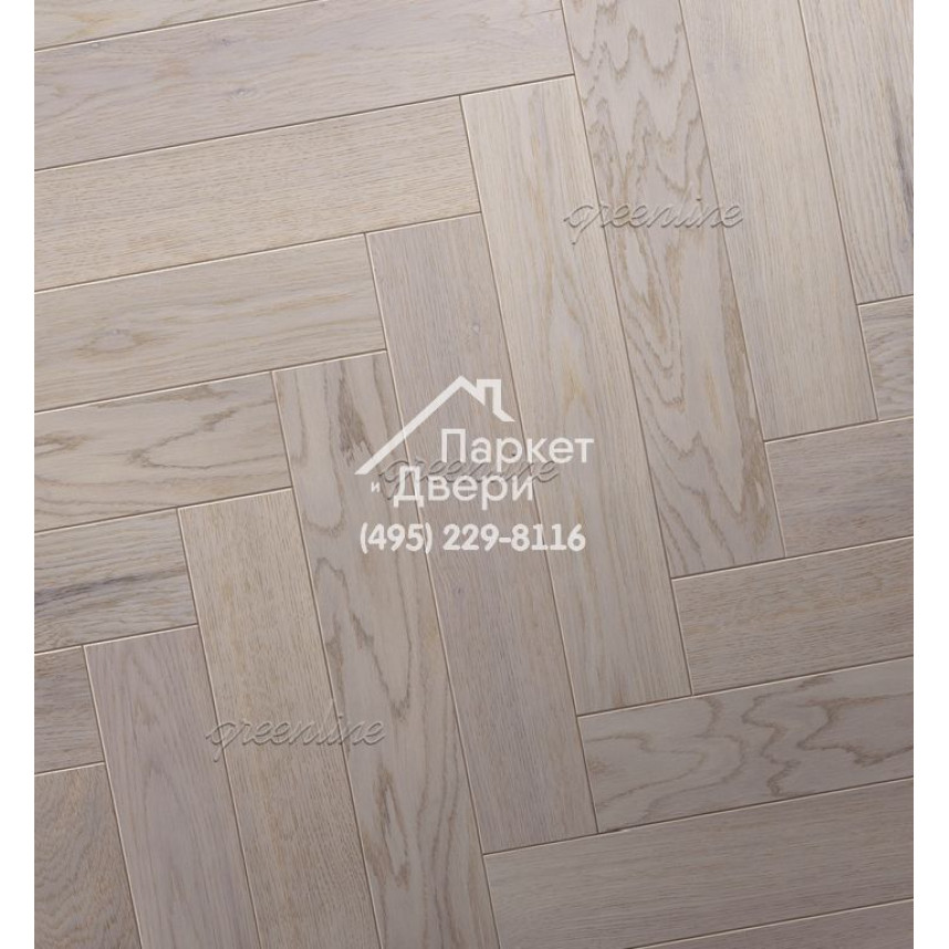 Паркет Английская ёлка Greenline Matt 401 неман