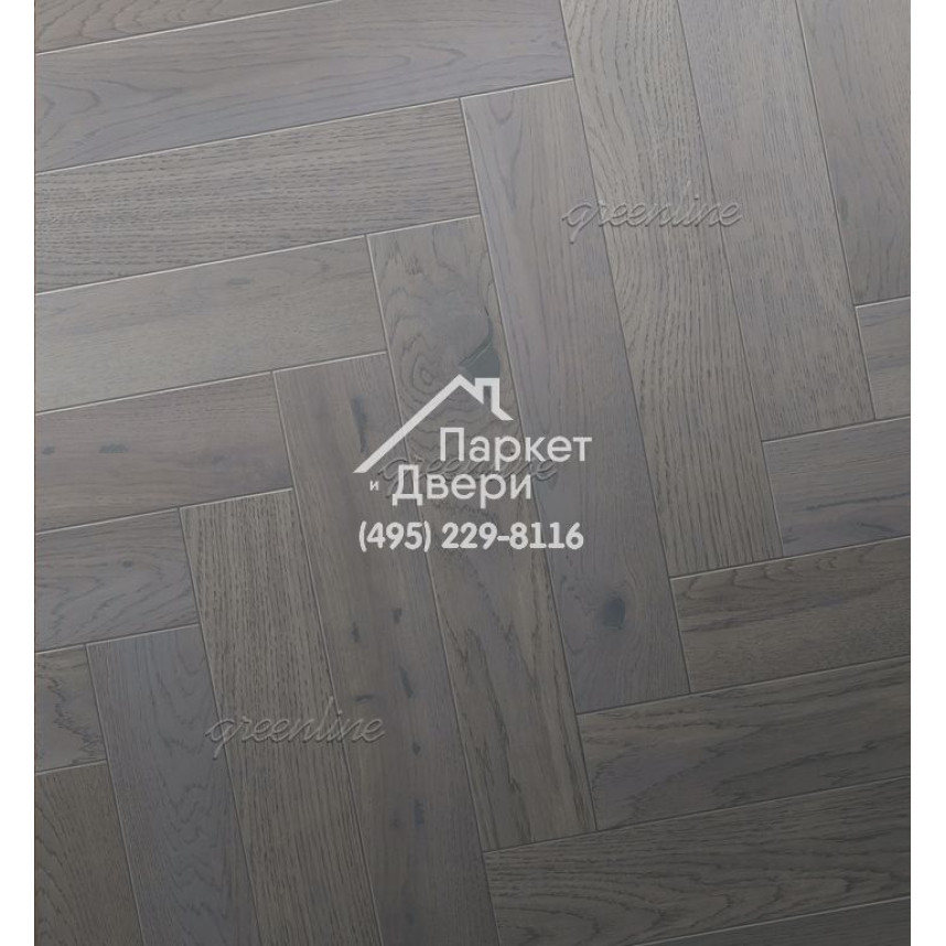 Паркет Английская ёлка Greenline Matt 404 рубикон