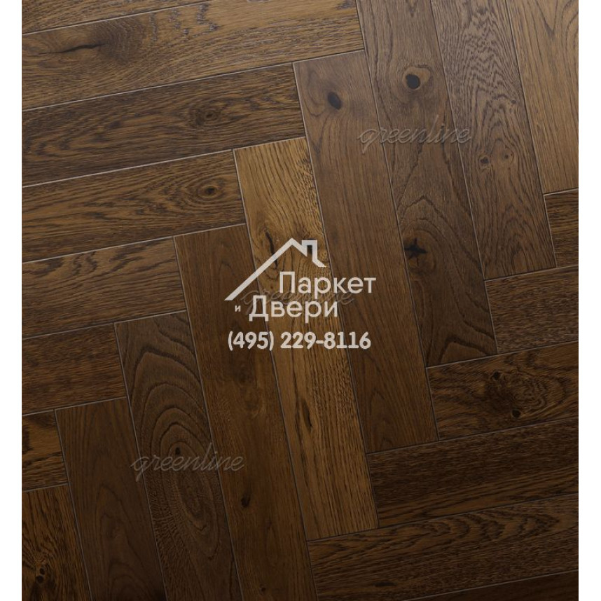 Паркет Английская ёлка Greenline Matt 406 виамала