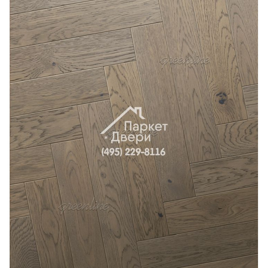 Паркет Английская ёлка Greenline Matt 407 шамплейн