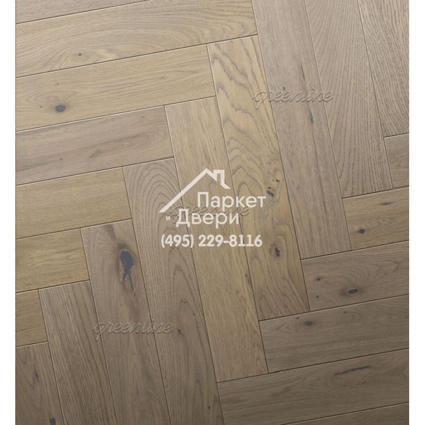 Паркет Английская ёлка Greenline Matt 409 сайма