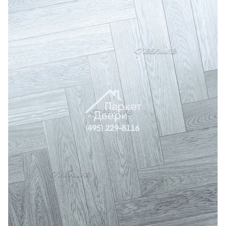 Паркет Английская ёлка Greenline Lux 121 венеция