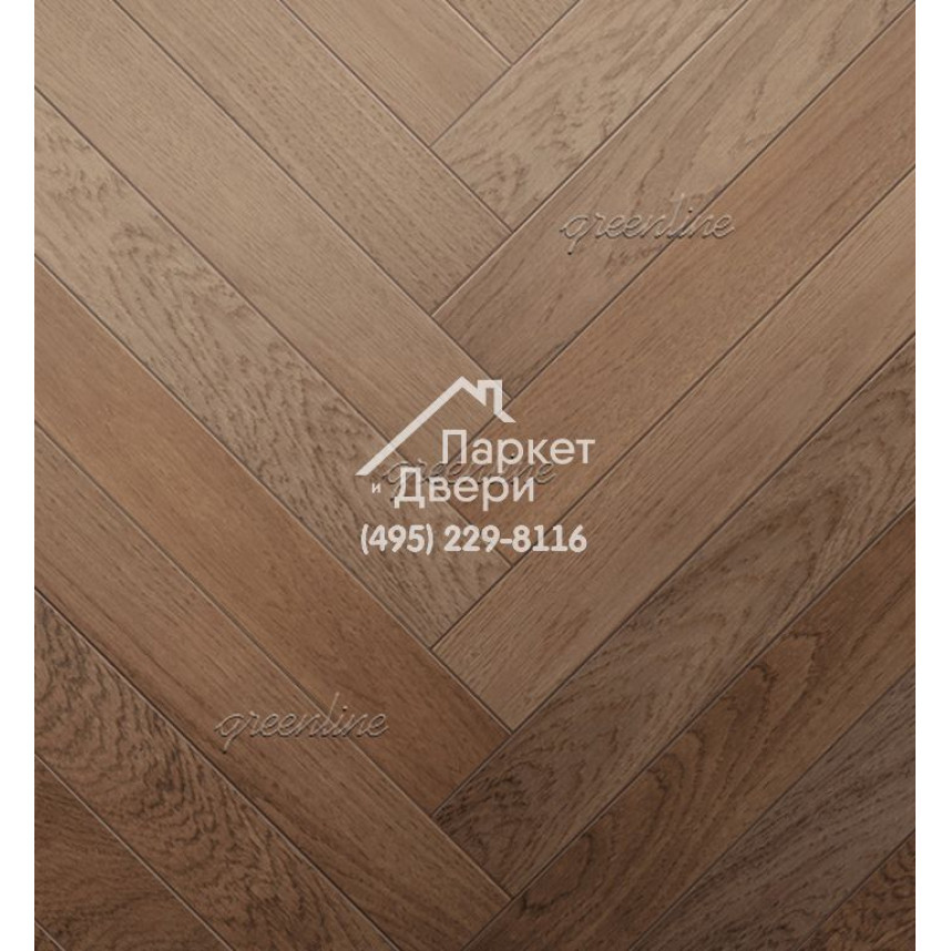 Паркет Английская ёлка Greenline Lux 313 карелия-1