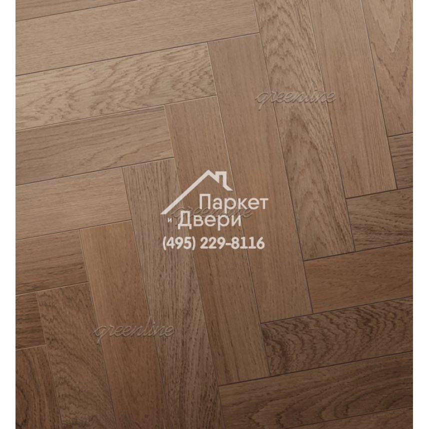 Паркет Английская ёлка Greenline Lux 313 карелия