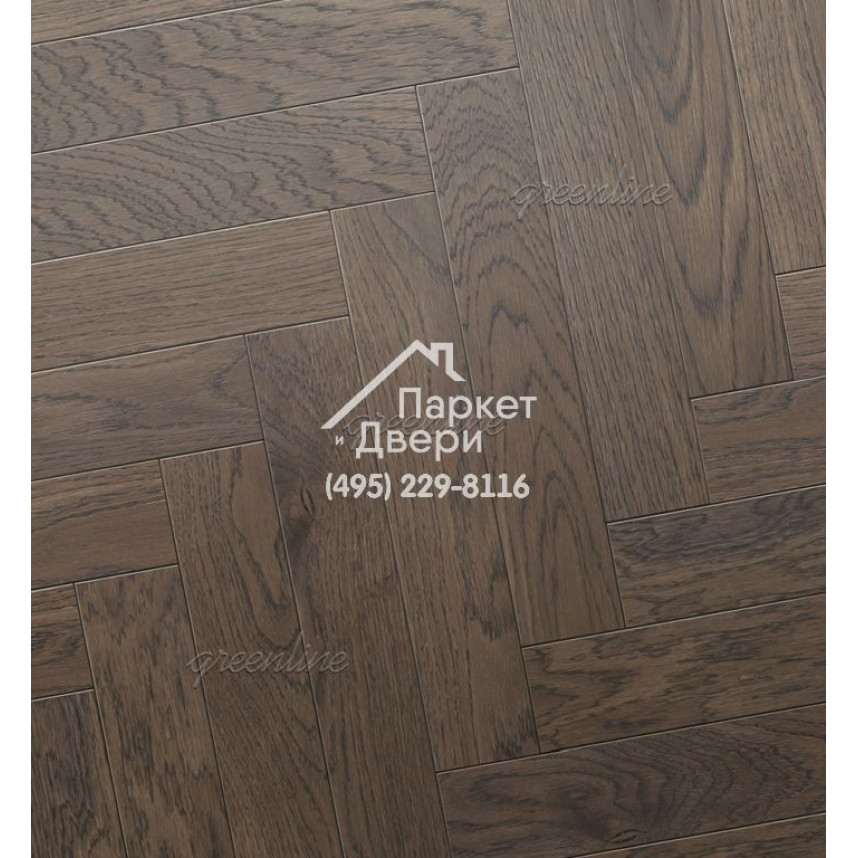 Паркет Английская ёлка Greenline Lux 316 байкал