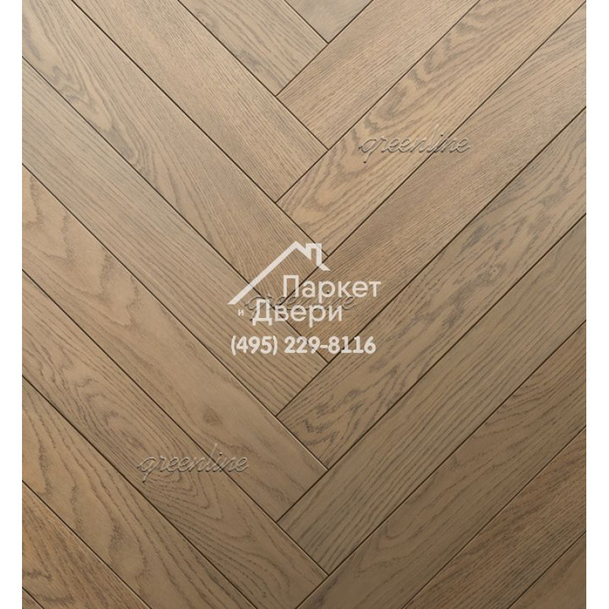 Паркет Английская ёлка Greenline Design 3103 дуб bottega-1
