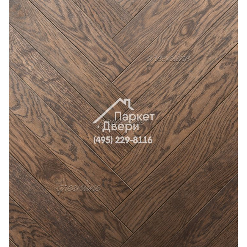 Паркет Английская ёлка Greenline Design 3104 дуб taverna-1