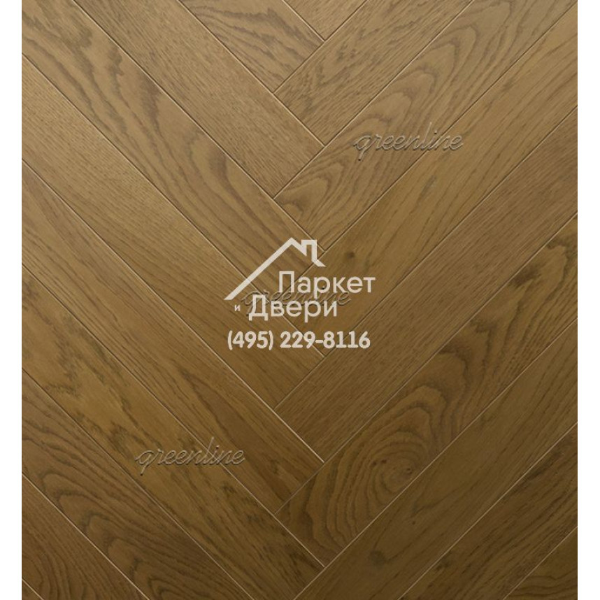 Паркет Английская ёлка Greenline Extra 713 дуб глори-2