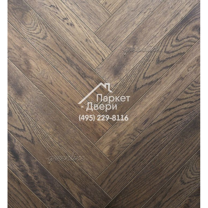 Паркет Английская ёлка Greenline Lux 319 цимлянский-1
