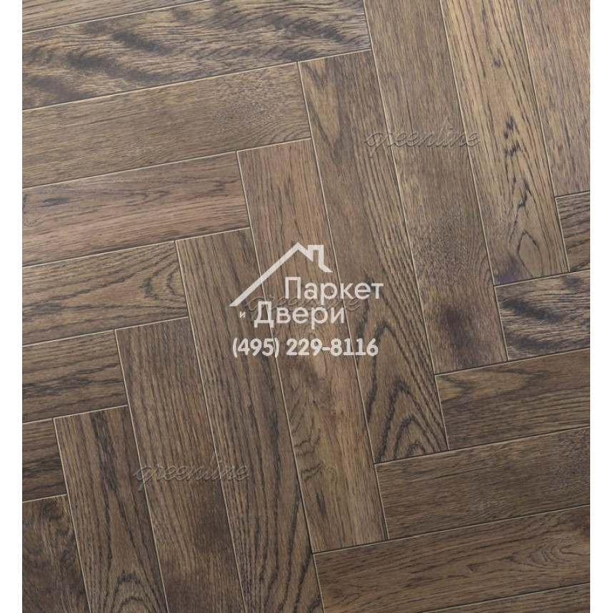 Паркет Английская ёлка Greenline Lux 319 цимлянский