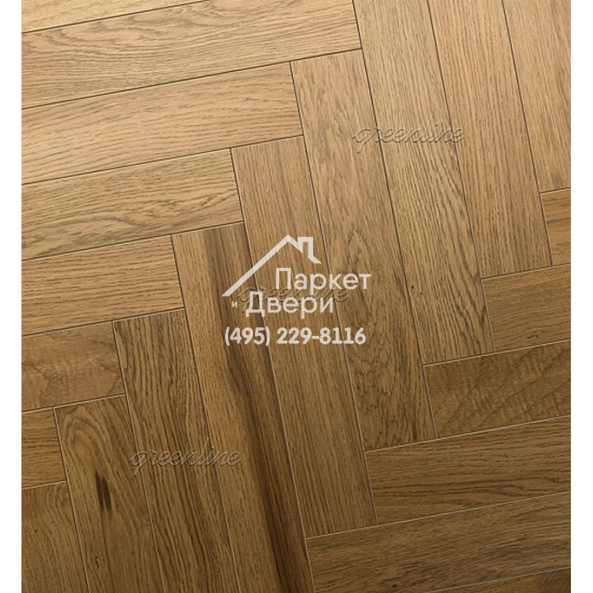 Паркет Английская ёлка Greenline Next 707 дуб гармони-2