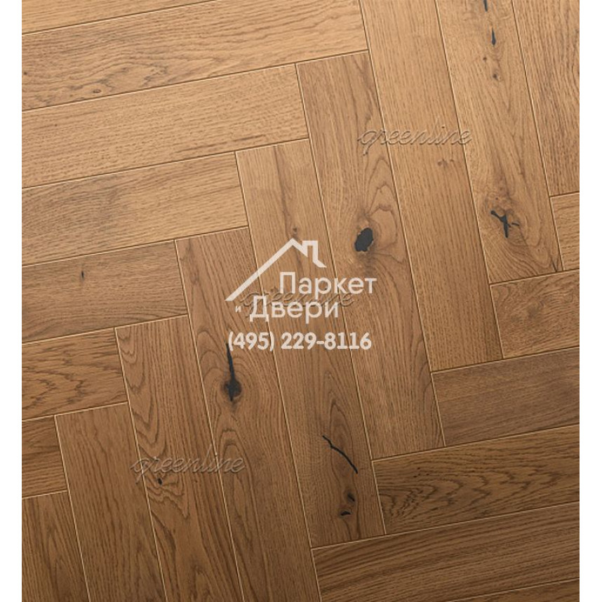 Паркет Английская ёлка Greenline Next 708 дуб концепт-1